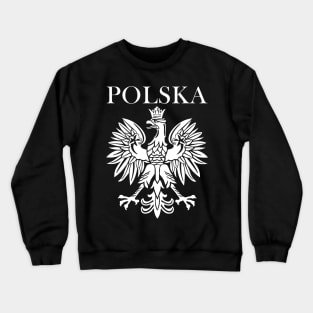 Poland Shirt Vintage Polish Eagle Crewneck Sweatshirt